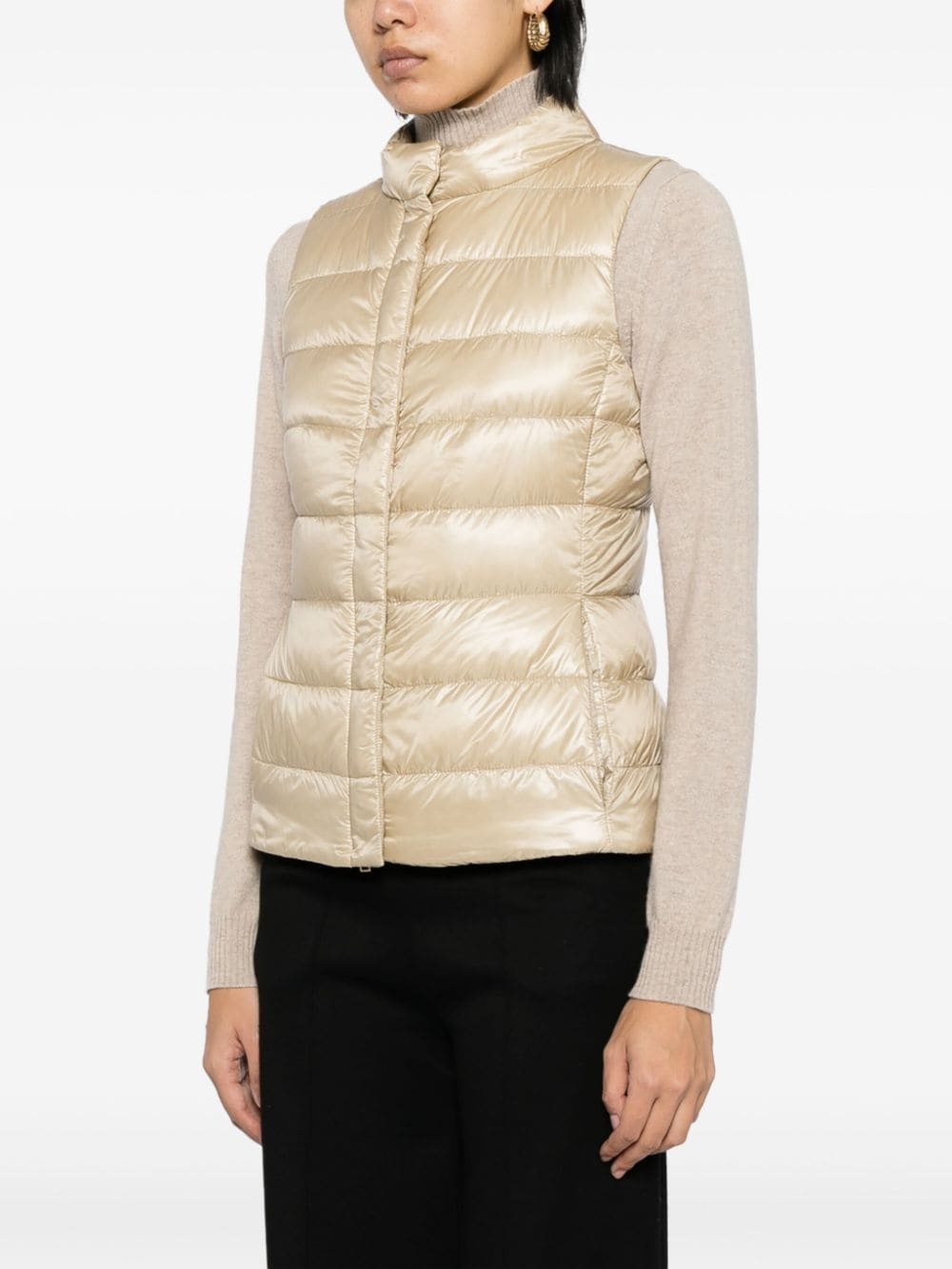 Giulia padded quilted gilet - 3
