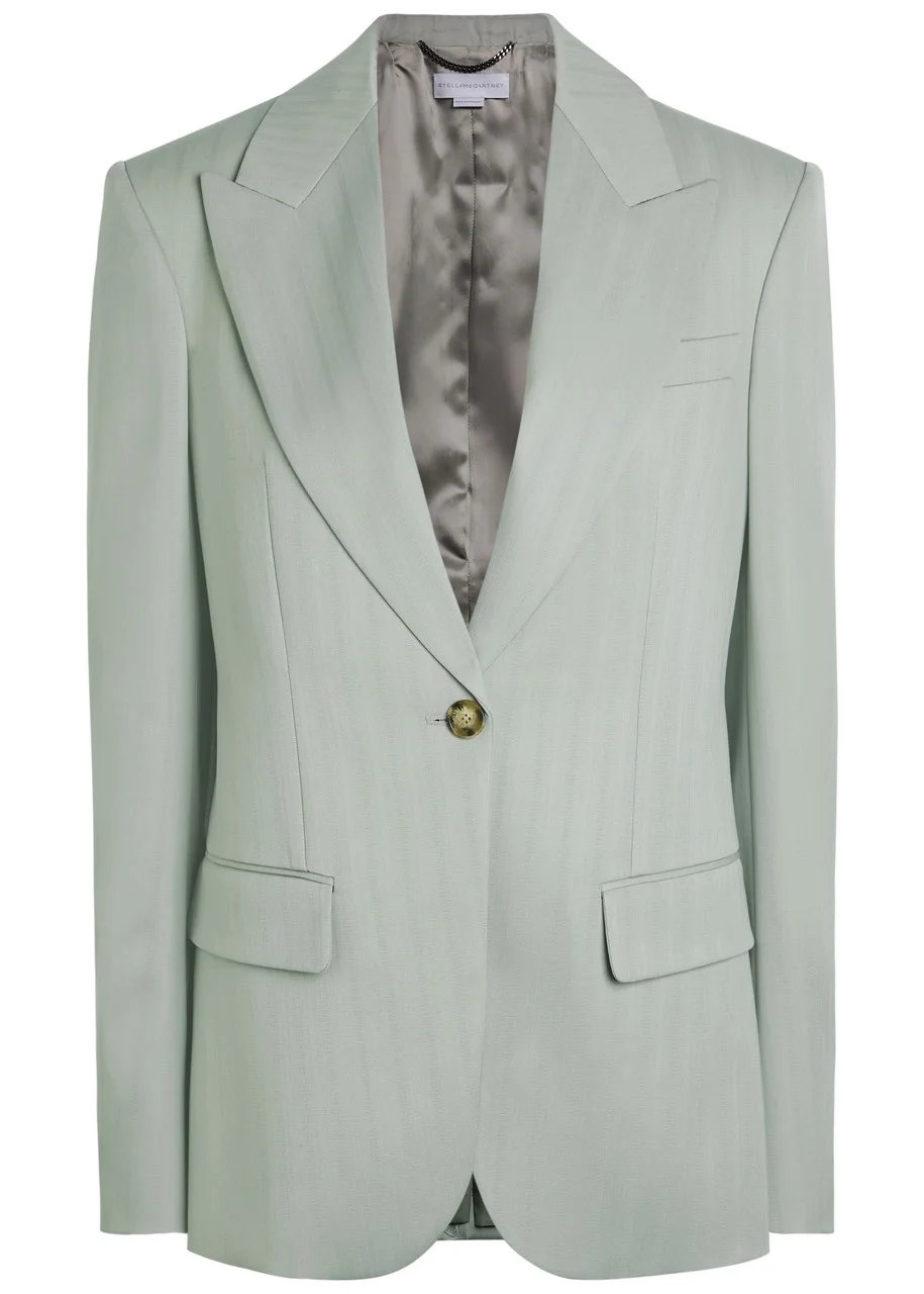 Stella Mccartney Single-breasted Wool Blazer - 1