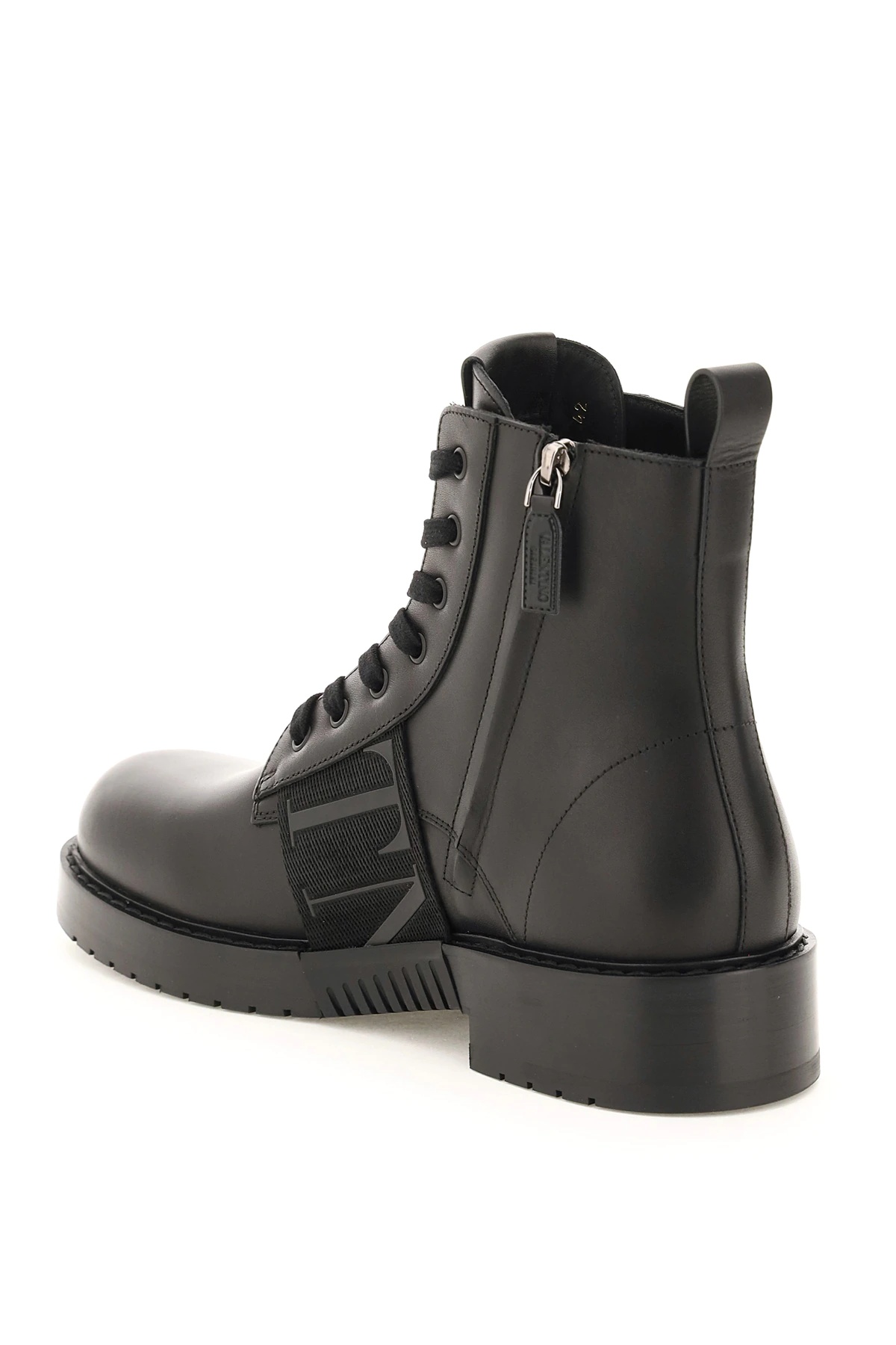 CALFSKIN COMBAT BOOT VL7N CITY WITH LOGO - 2