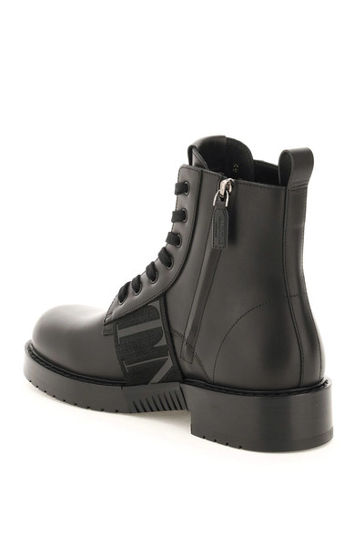 Valentino CALFSKIN COMBAT BOOT VL7N CITY WITH LOGO outlook