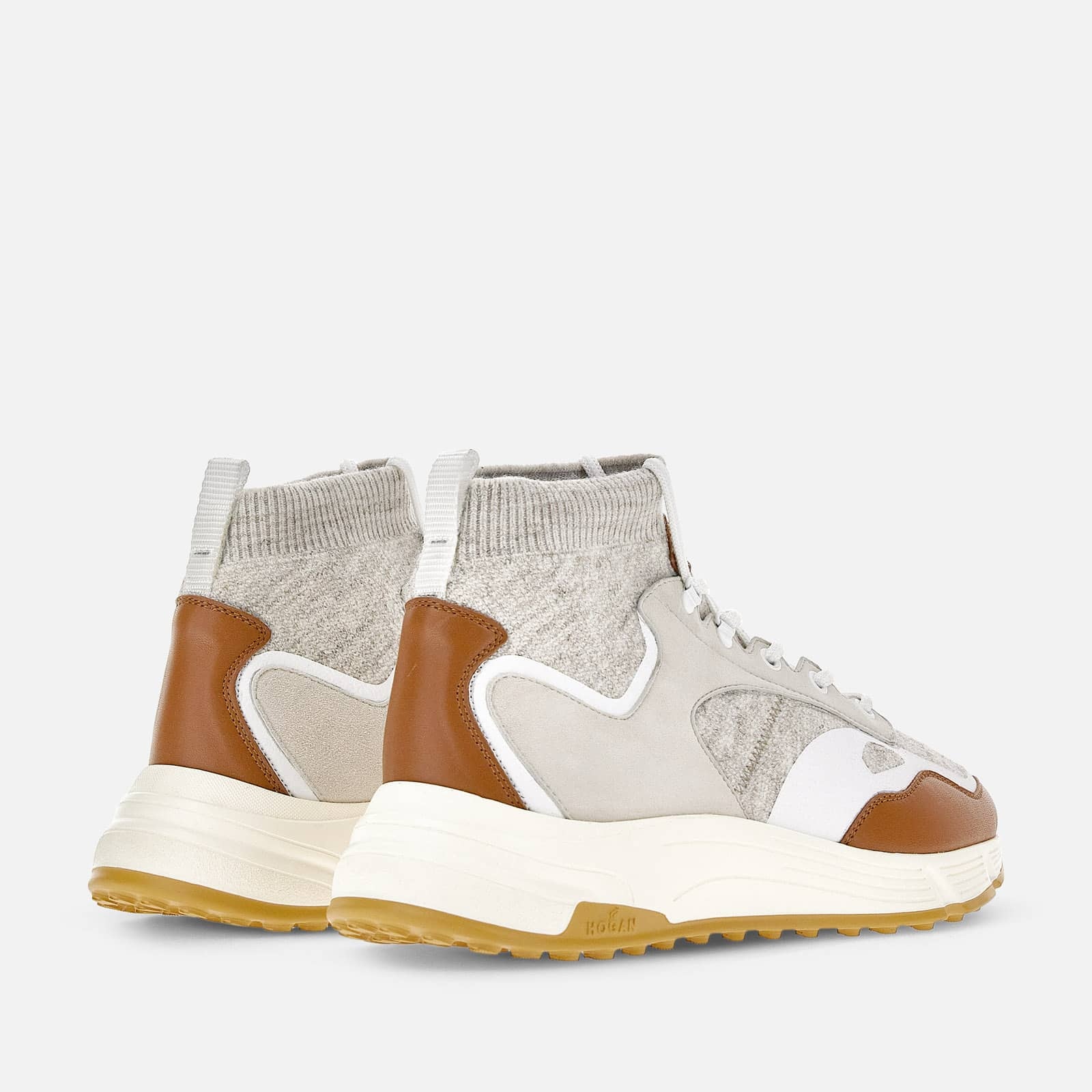 Hogan Hyperlight White Beige Brown - 3