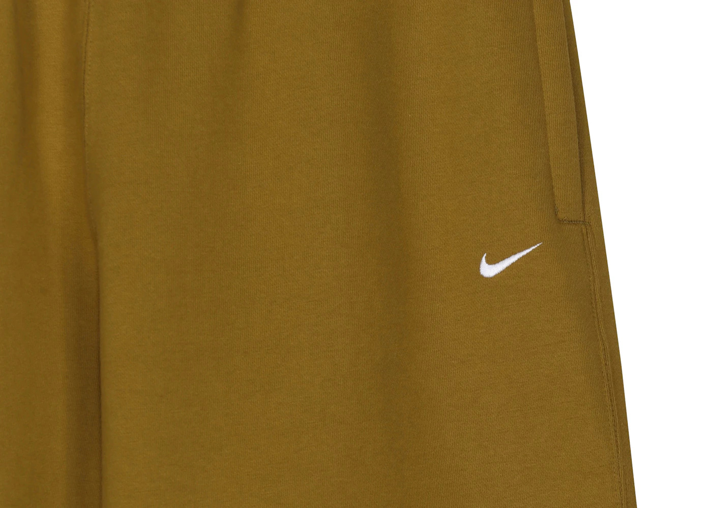 Nike NRG Solo Swoosh Fleece Pant Desert Moss/White - 3