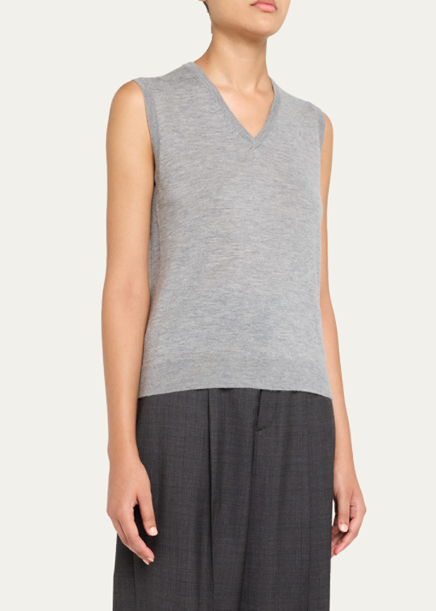 Lauri Sleeveless Cashmere Top - 4