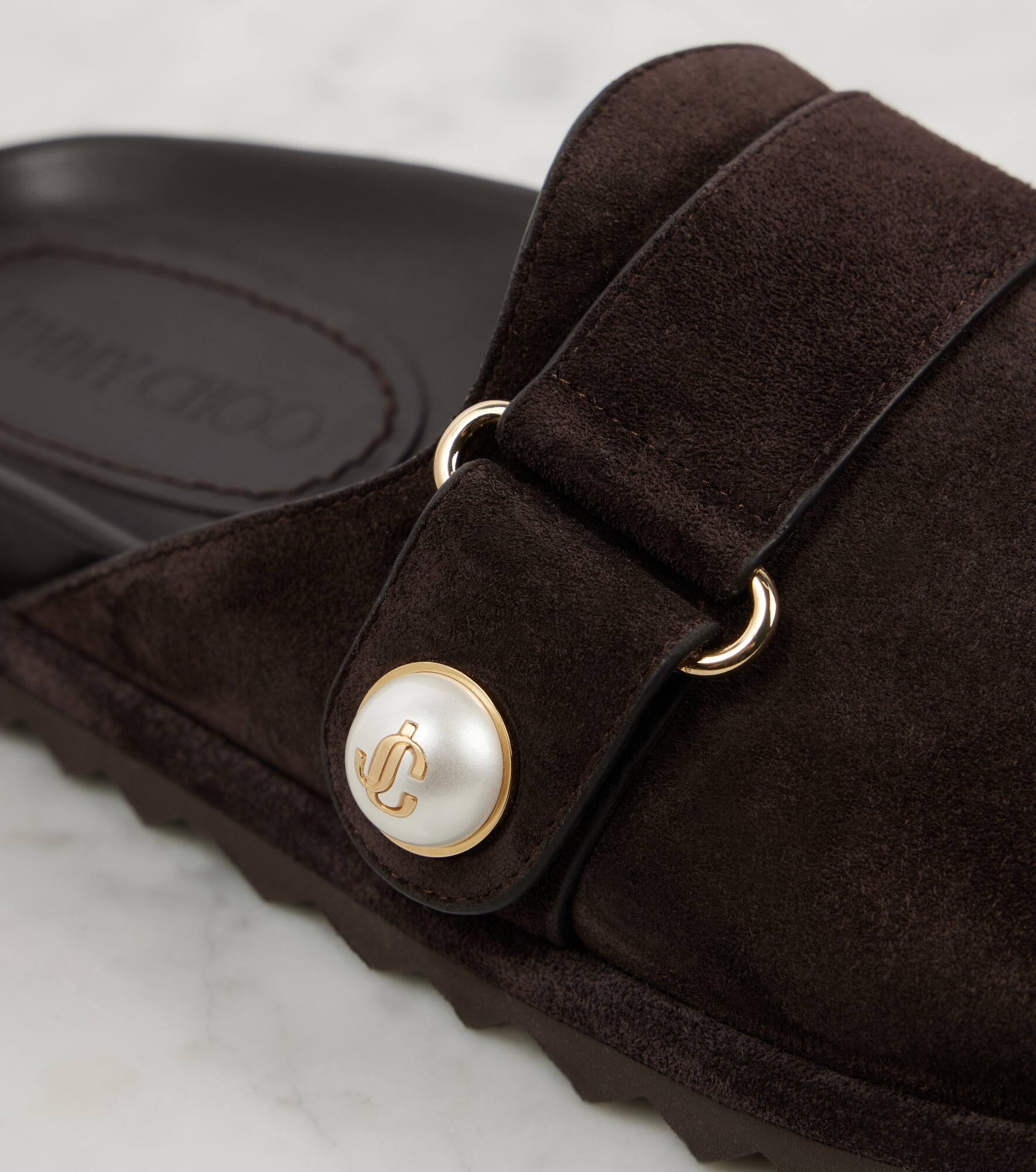 Fayence leather sandals - 5
