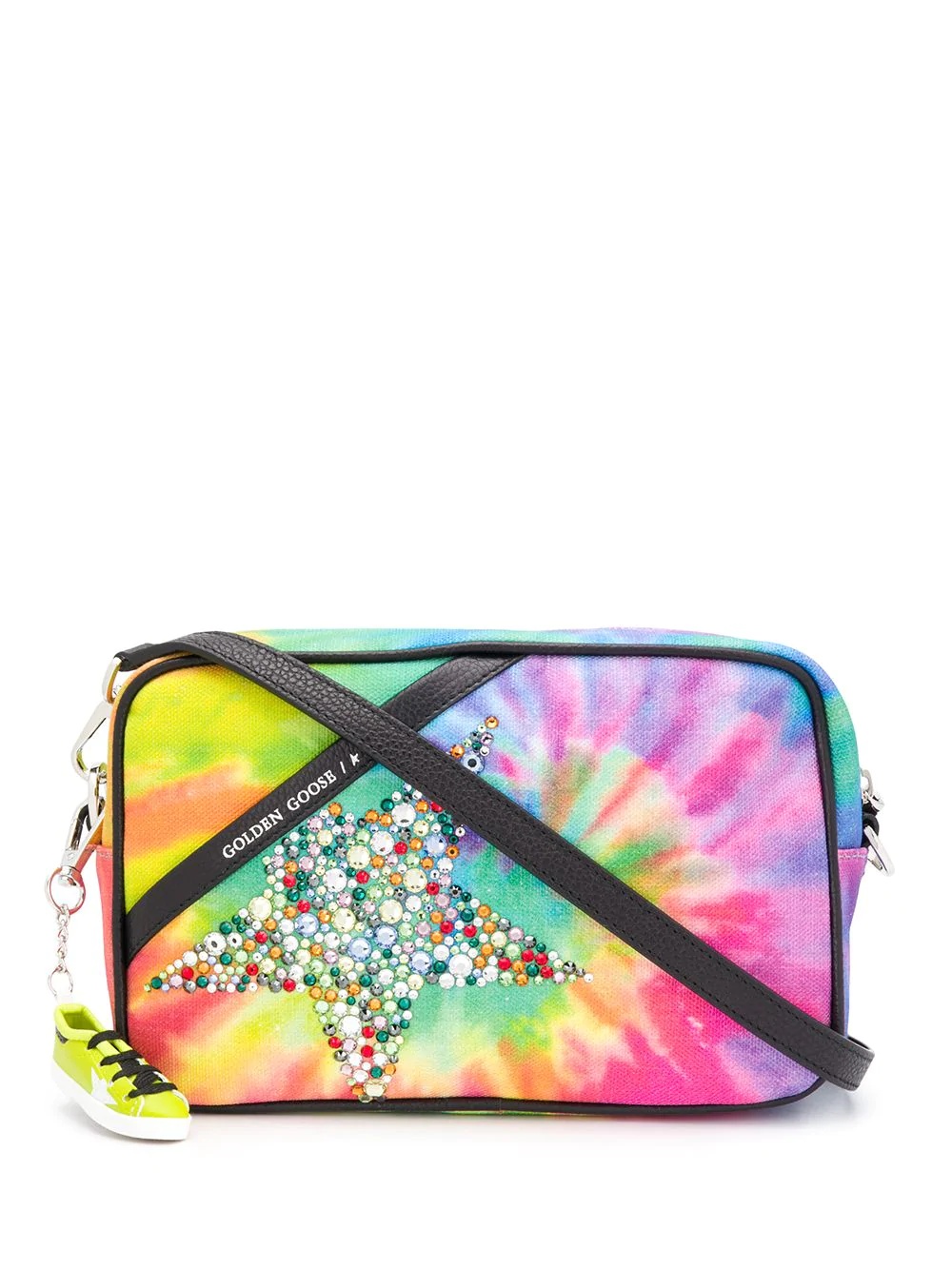 tie-dye print Star bag - 1