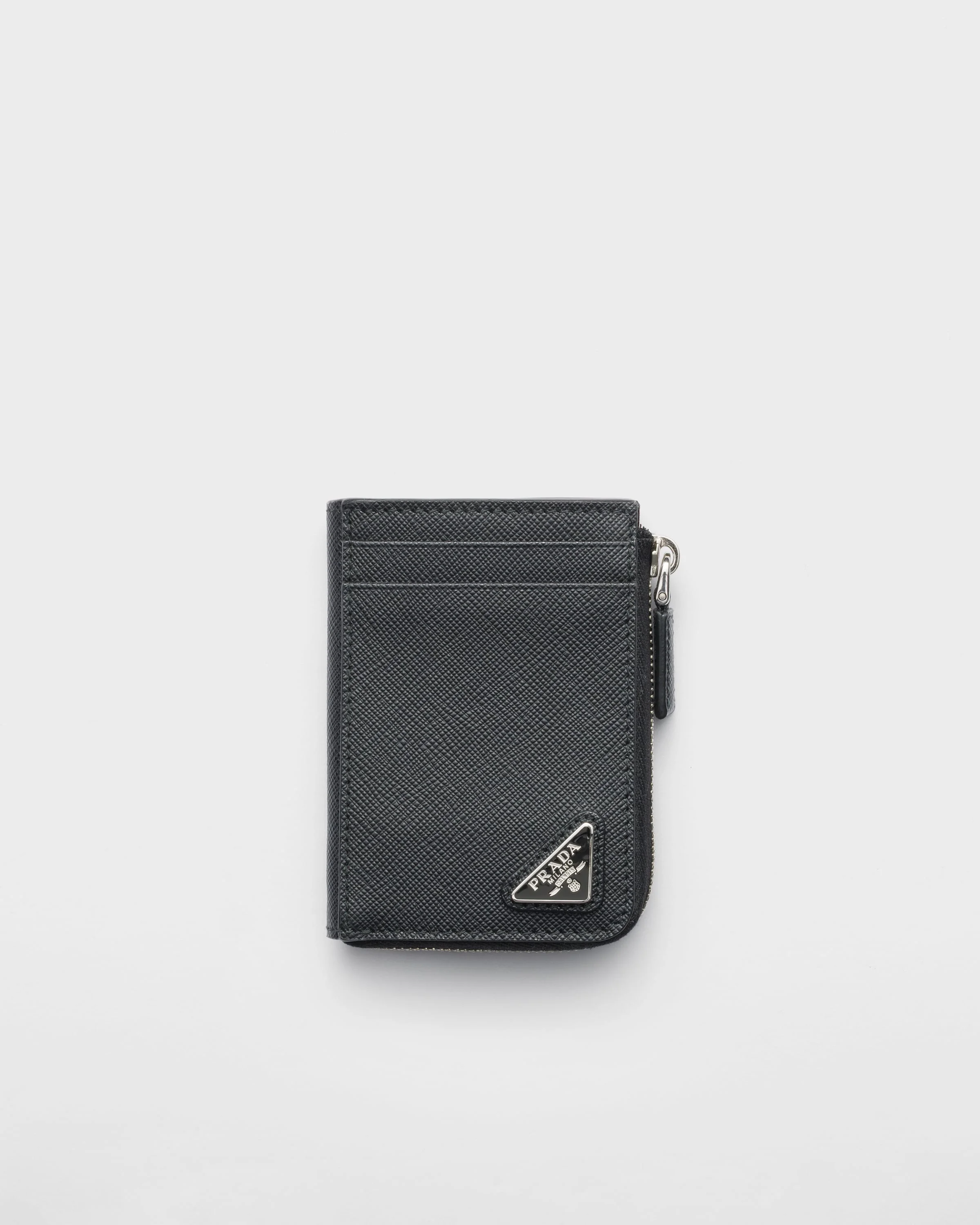 Saffiano leather card holder - 1