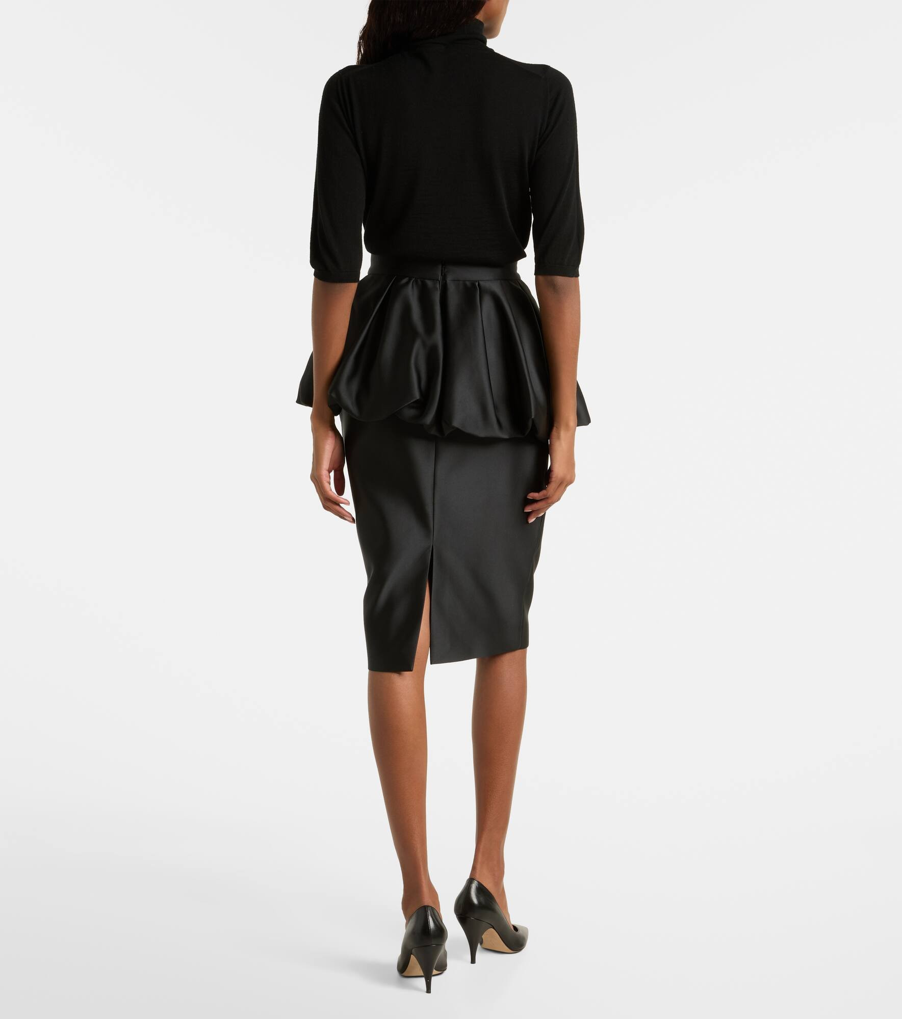 Ossido balloon pencil skirt - 3