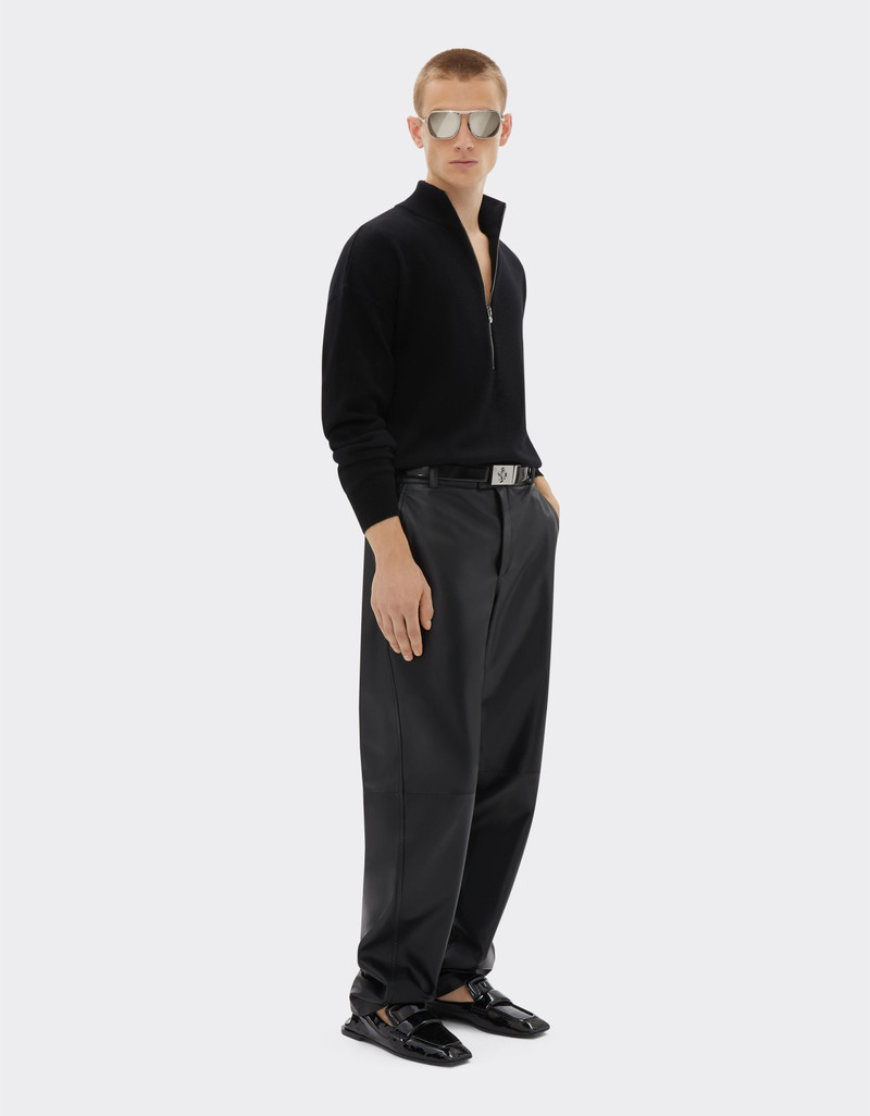 Cashmere sweater with zip 3