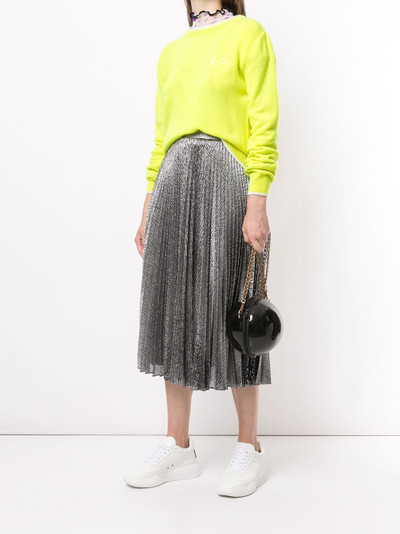 MSGM crew-neck knit jumper outlook