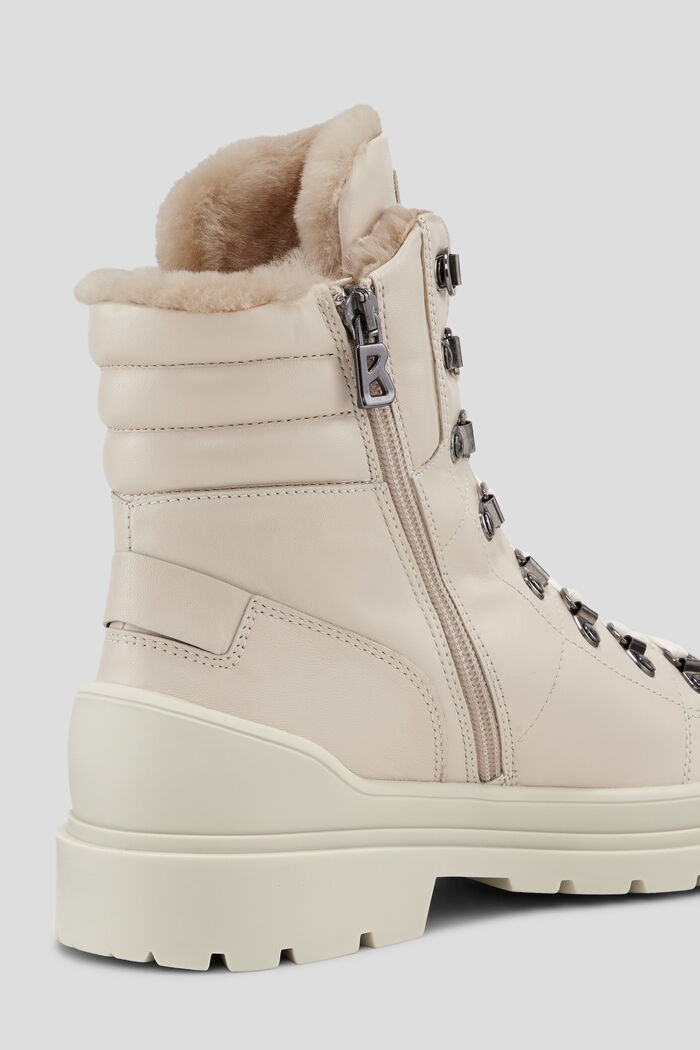 BOGNER St. Moritz Ankle boots in Light beige | REVERSIBLE