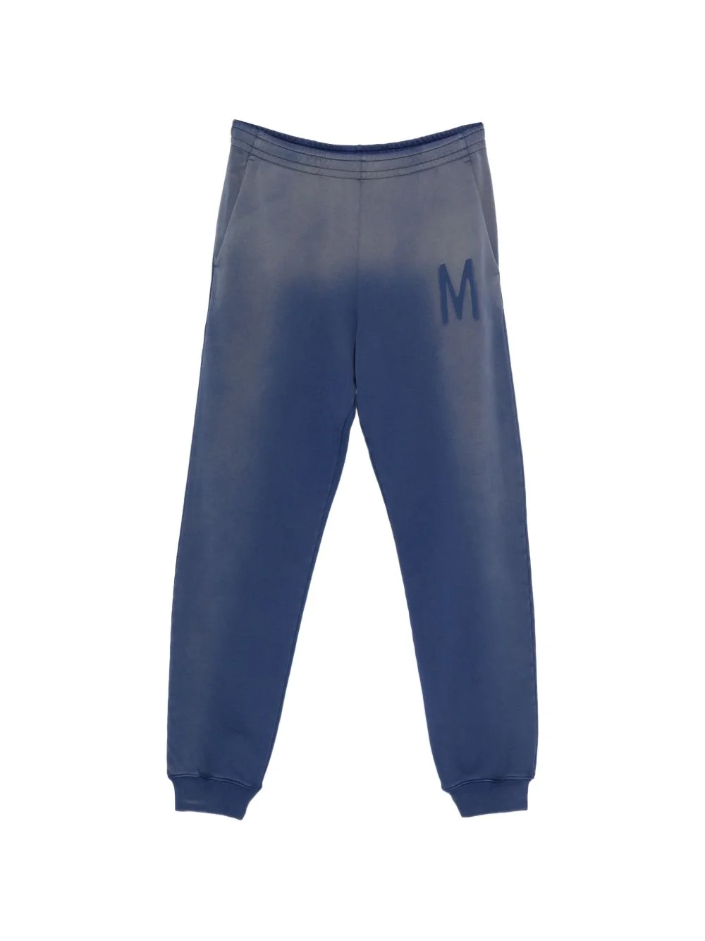 blue track pants - 1