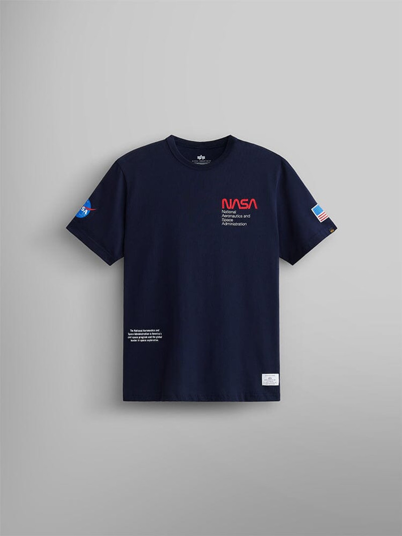 NASA WORM LOGO GEN II TEE 1