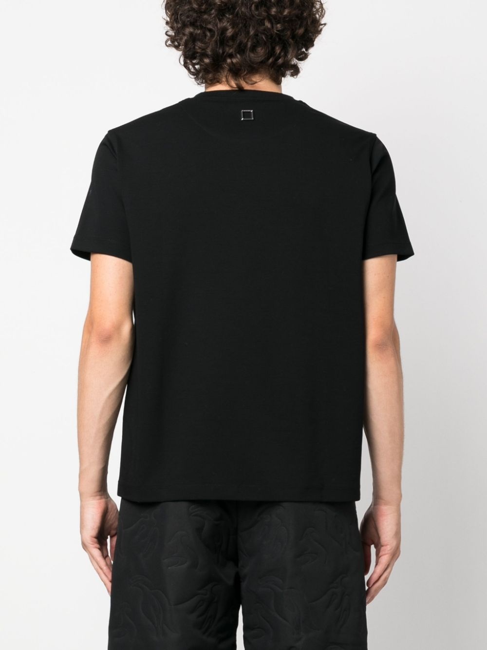 logo-print cotton T-shirt - 4