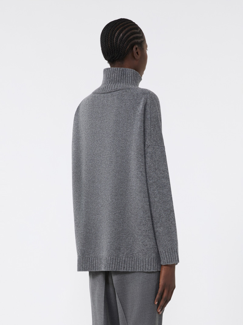 BORGIA Wool knit turtleneck jumper 4