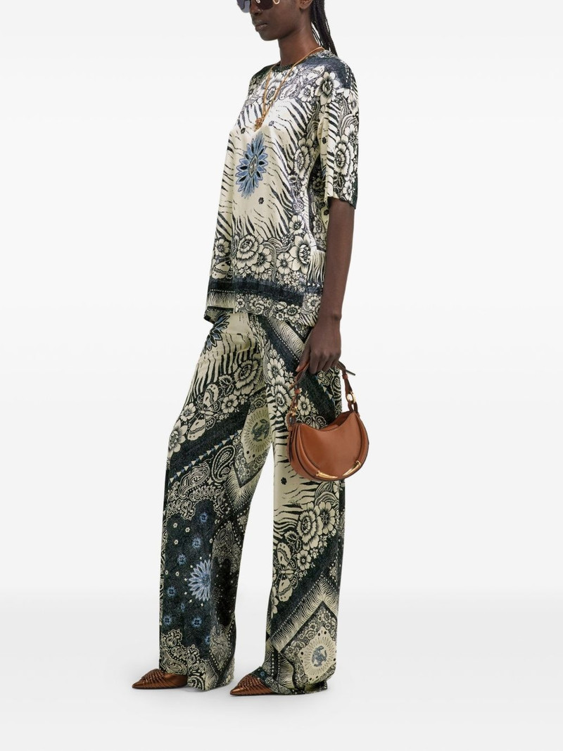 Roberto Cavalli bandana-print trousers outlook