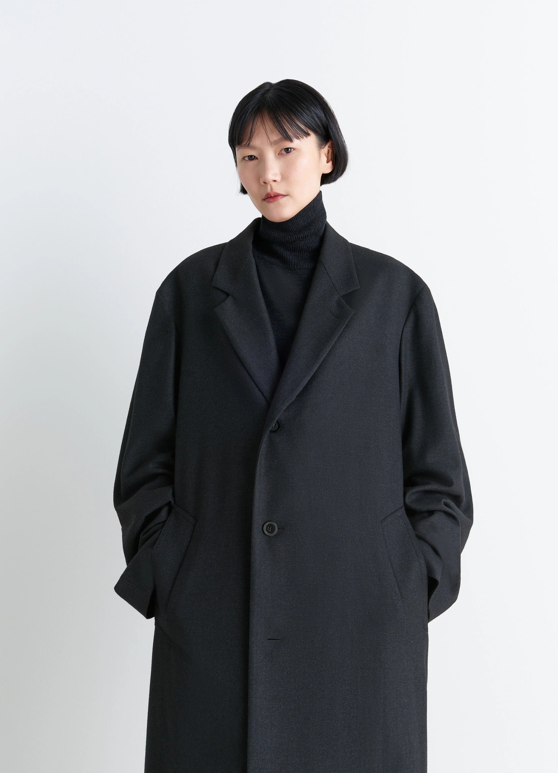 SOFT CHESTERFIELD COAT - 5