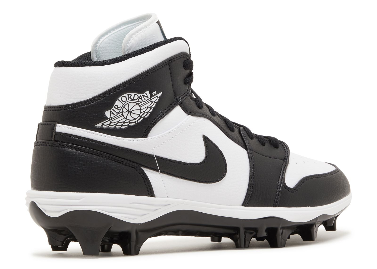 JORDAN 1 MID TD CLEAT 'BLACK WHITE' 2023 - 3