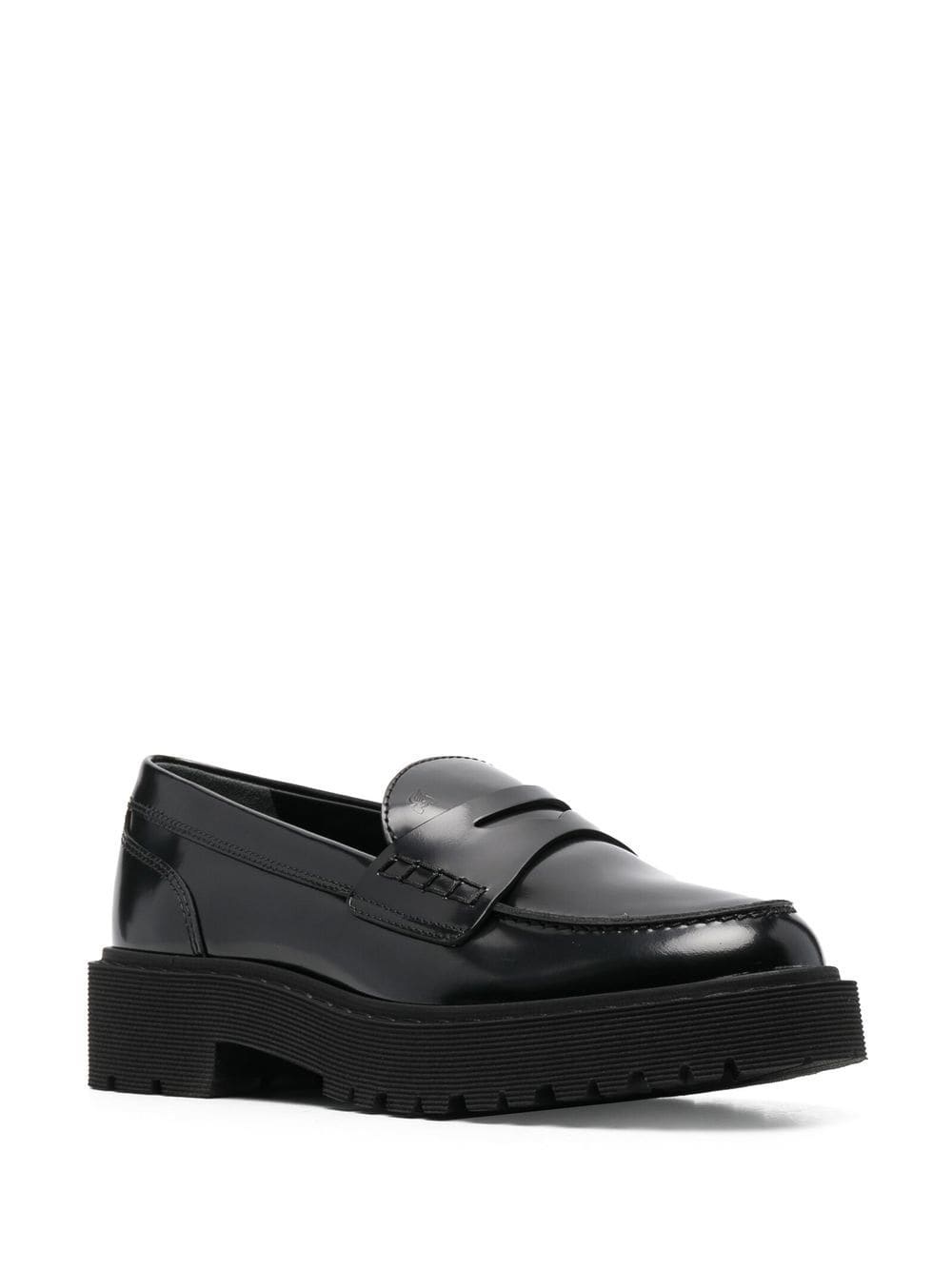 platform penny loafers - 2