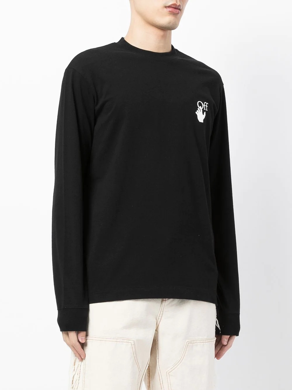 Arrow-print logo sweatshirt - 4