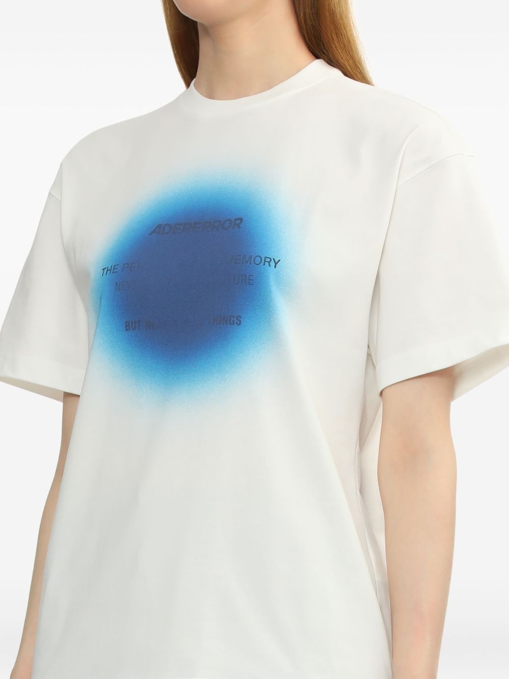 Eternity spray-print cotton T-shirt - 5