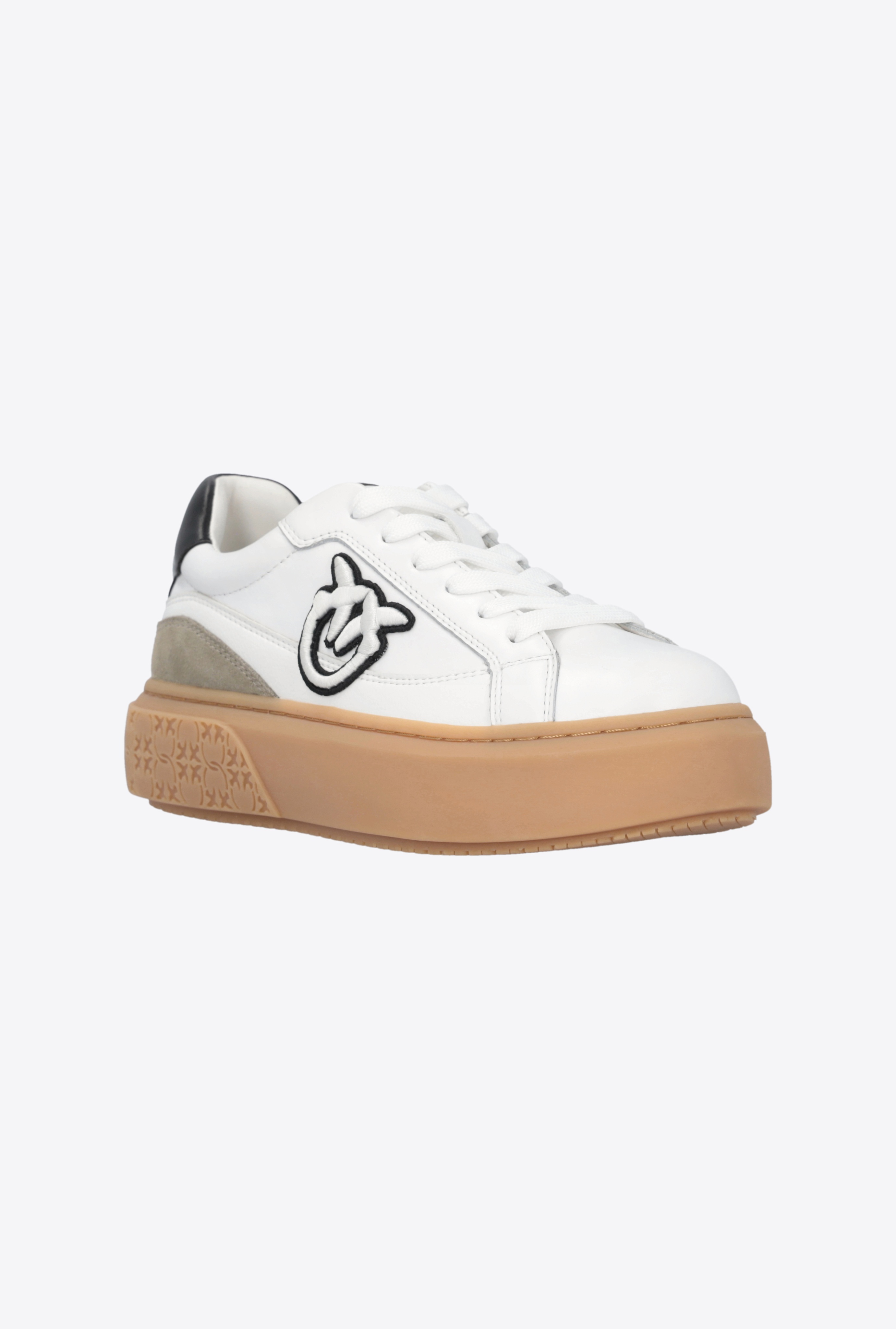LEATHER PLATFORM SNEAKERS - 2