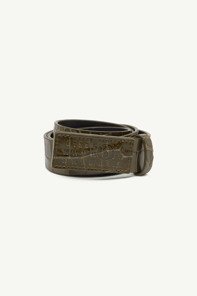 Croc-print belt 1