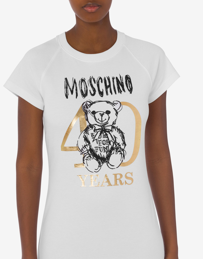 40 YEARS TEDDY BEAR COTTON INTERLOCK DRESS 4