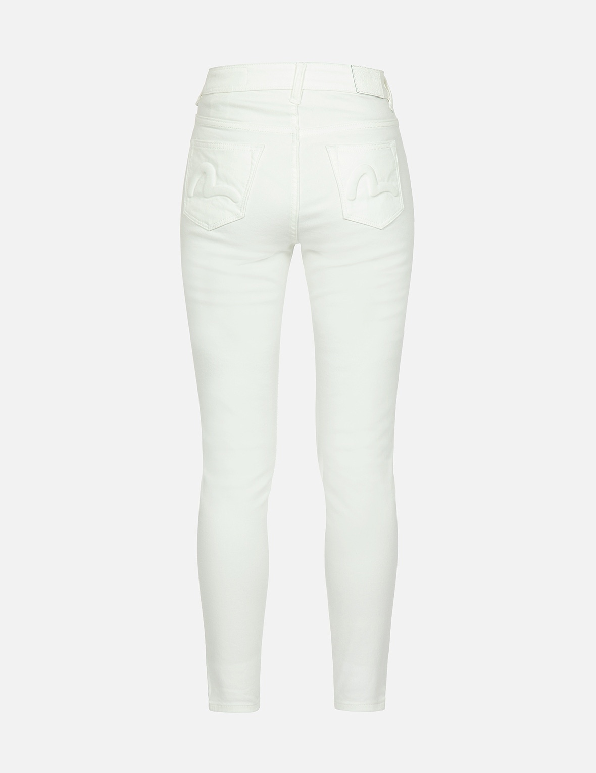SEAGULL EMBOSSED SKINNY JEANS - 1