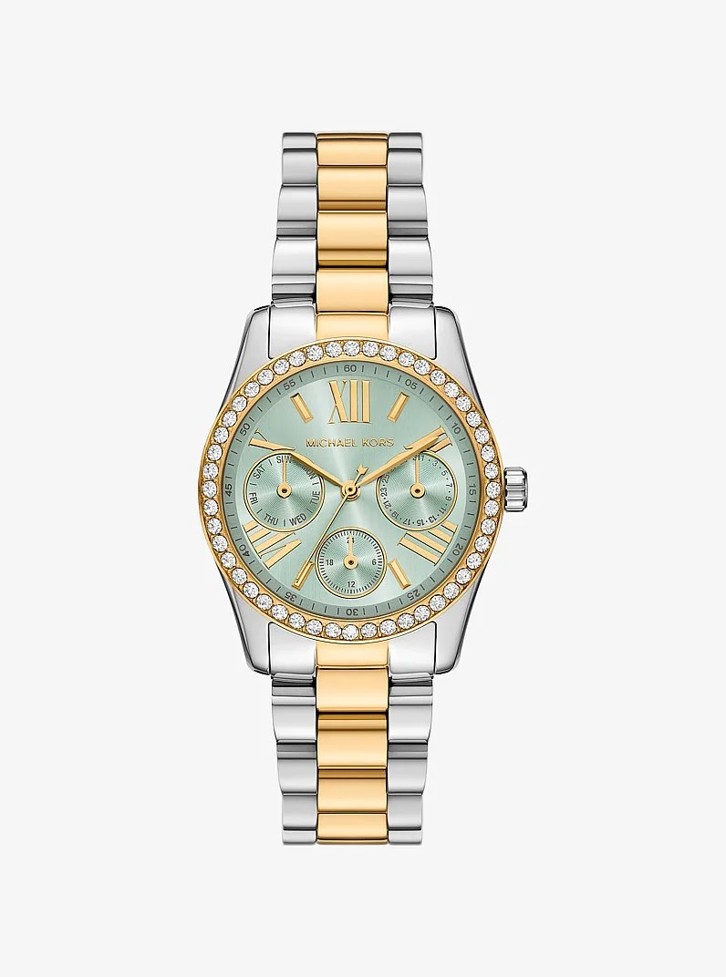 Lexington Pavé Two-Tone Watch - 1