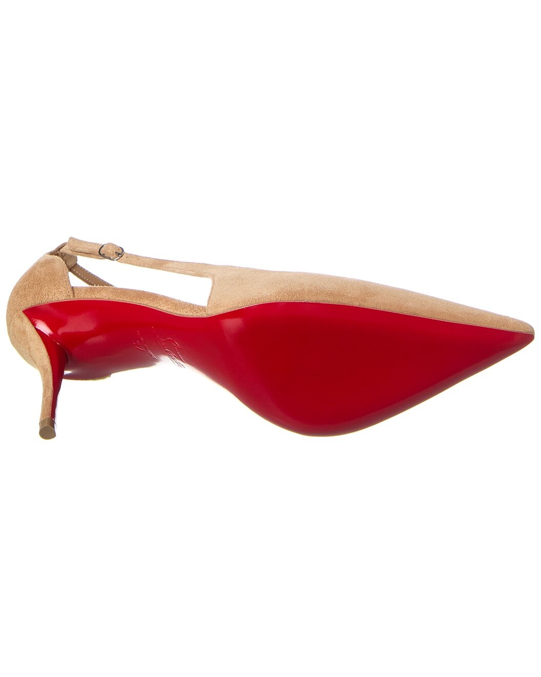 Christian Louboutin Apostrophoric 80 Suede Pump - 4
