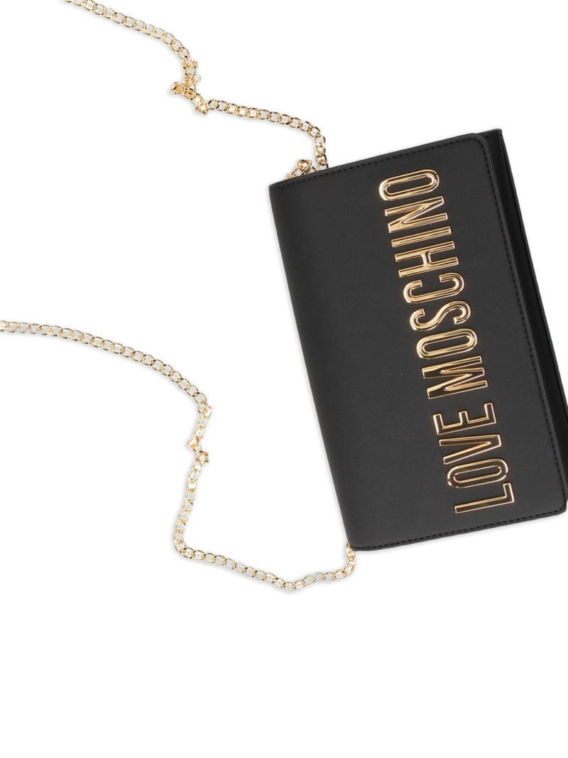 logo-lettering cross body bag 6