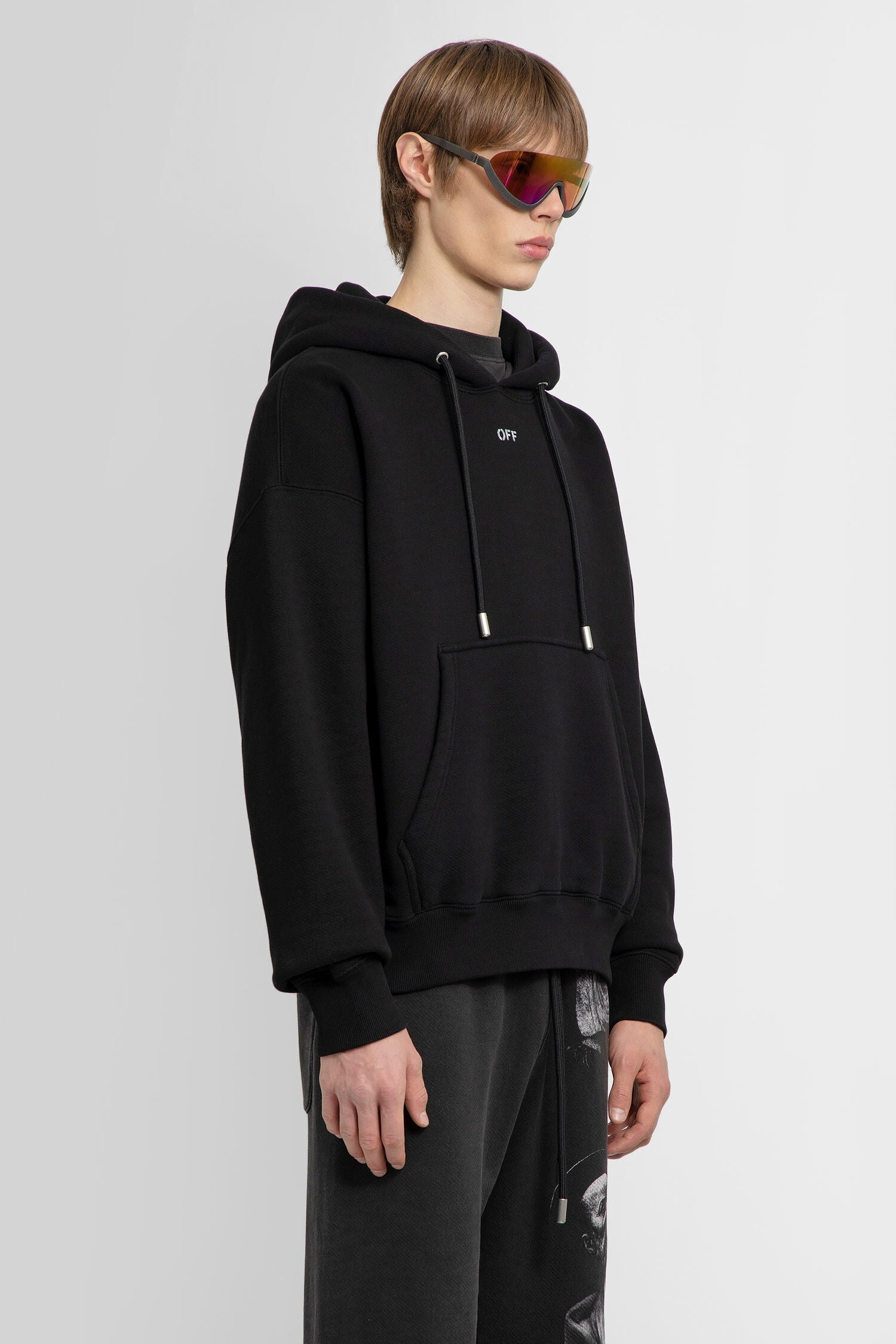 OFF-WHITE MAN BLACK SWEATSHIRTS - 2