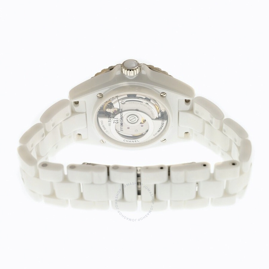 Chanel J12 Automatic Chronometer White Dial Ladies Watch H7481 - 4