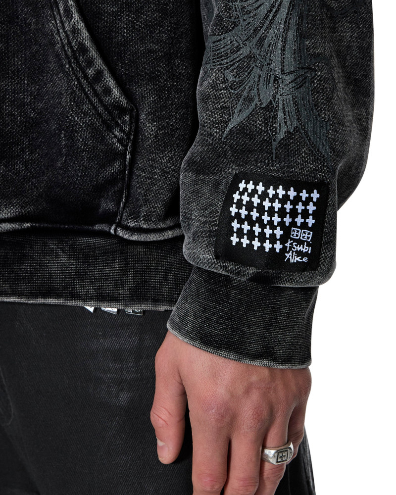 KSUBI X ALICE HOLLYWOOD GRAPHIC ZIP HOODIE BLACK 5