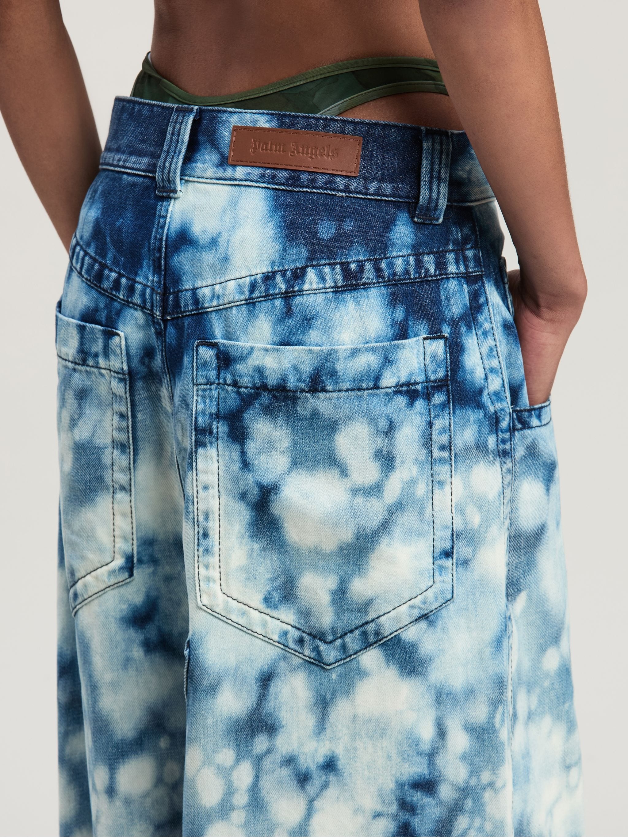 Denim Long Skirt - 6