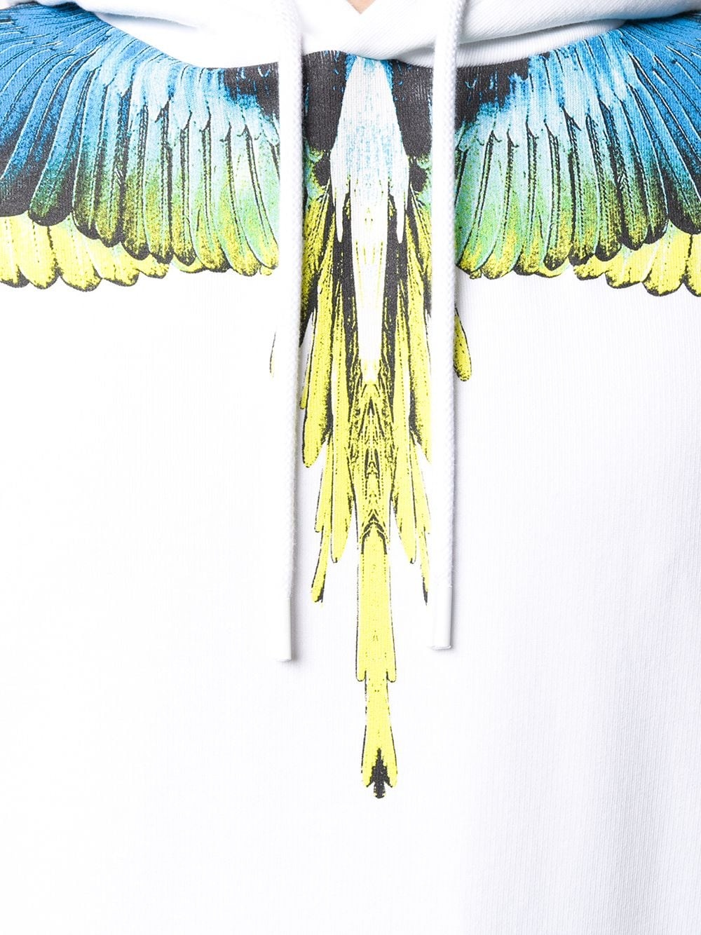 Wings print hoodie - 5