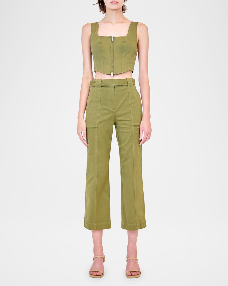 SIMKHAI Liza Cropped Utility Pants outlook