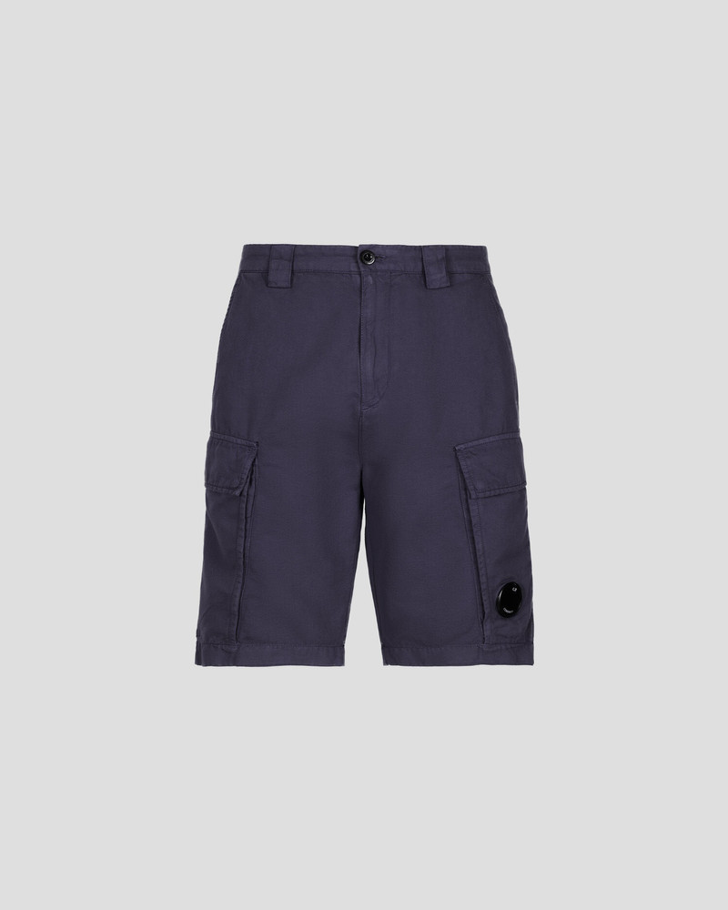 Cotton/Linen Cargo Shorts 1