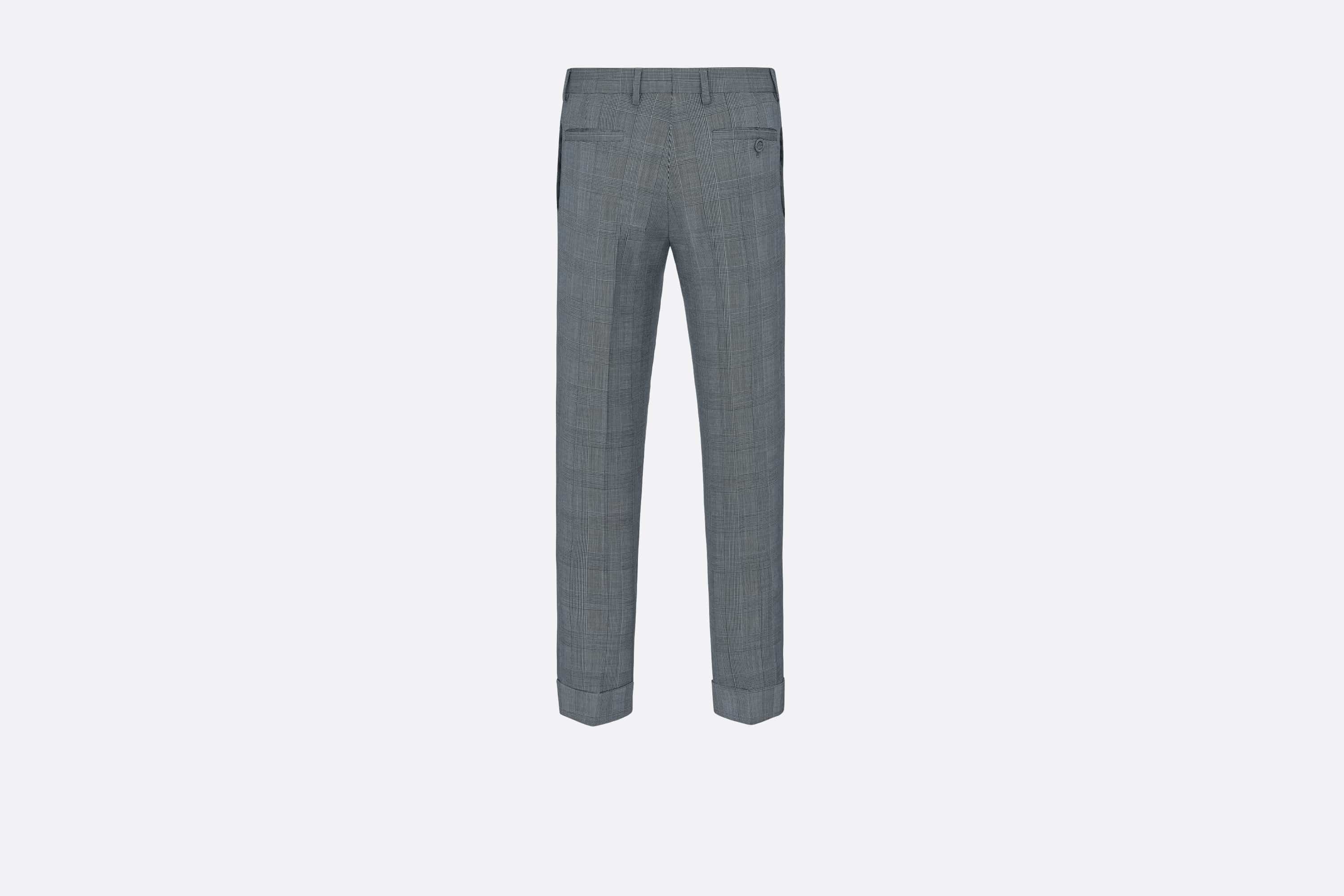 Prince of Wales Tailored Chino Pants - 2