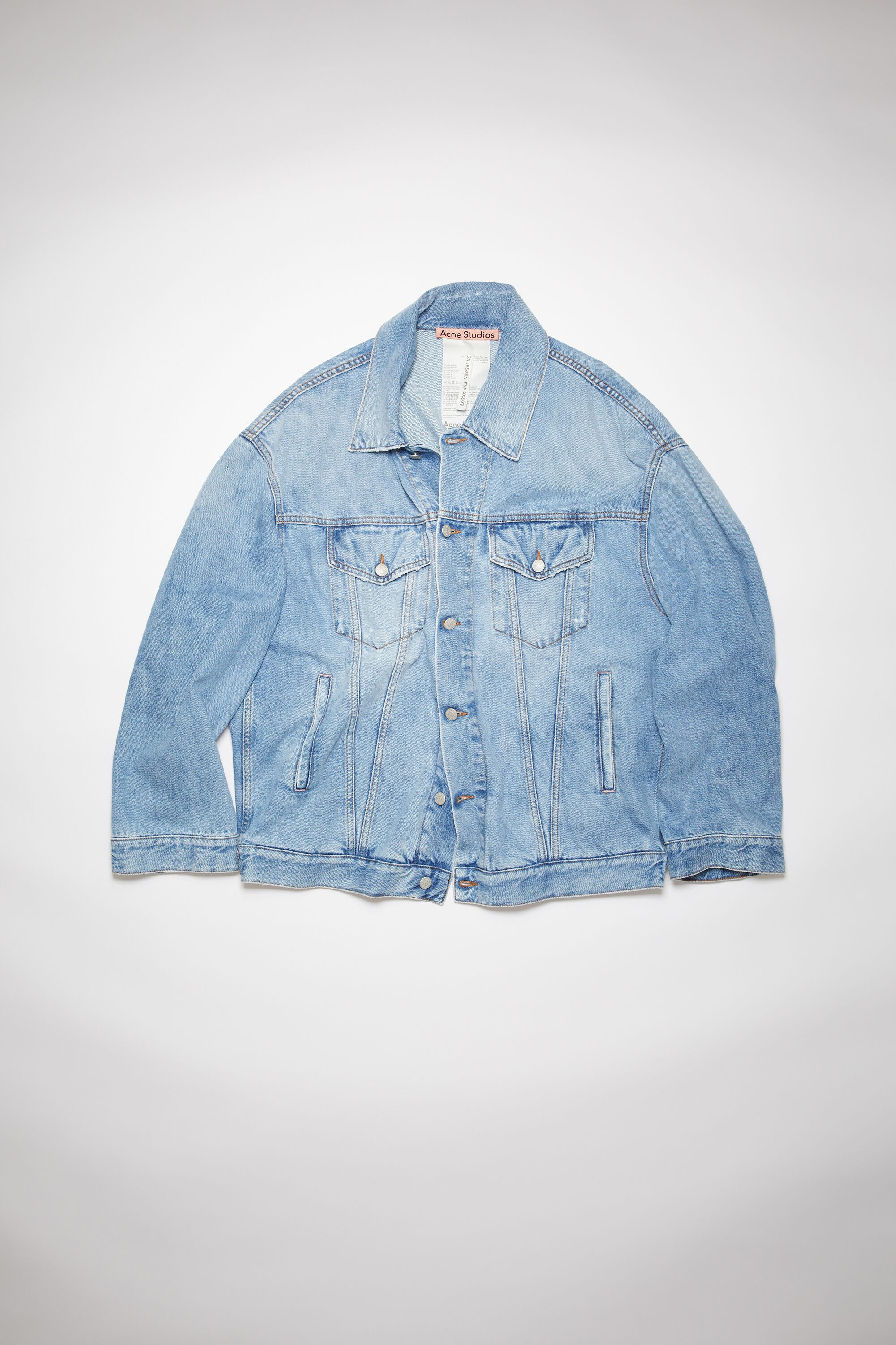 Denim jacket - Oversized unisex fit - Light blue - 7