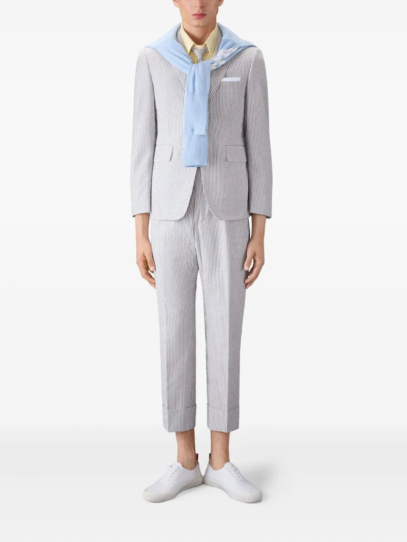 Thom Browne Straight Fit Button Down Short Sleeve Shirt outlook