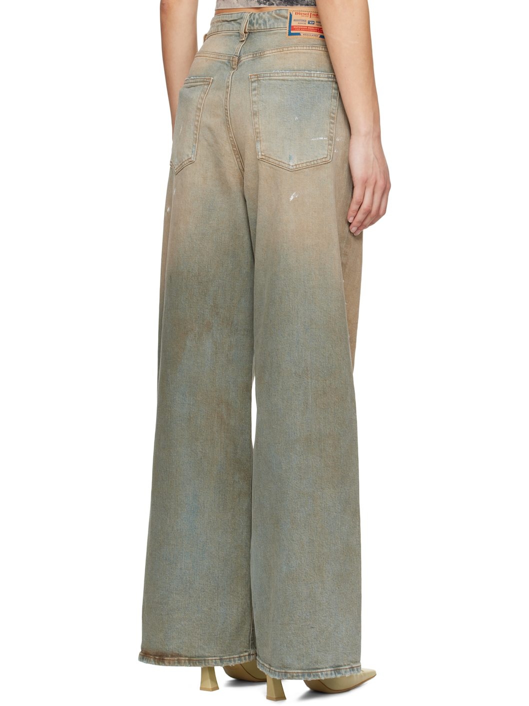 Blue Relaxed 1996 D-Sire 007z4 Jeans - 3