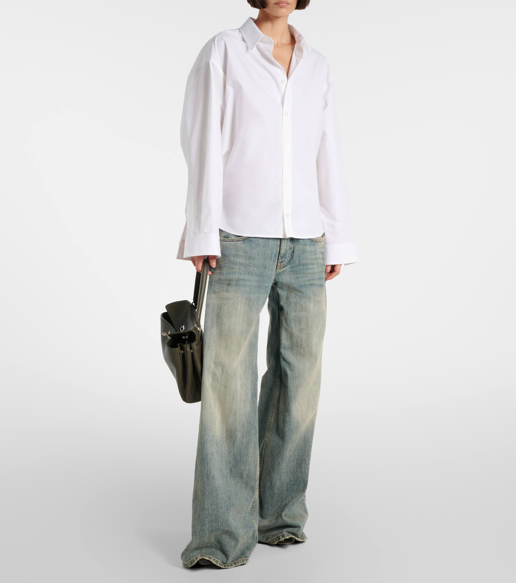 Cotton poplin shirt - 2