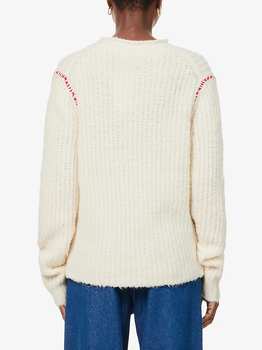 Cloud True crewneck wool-blend jumper - 4