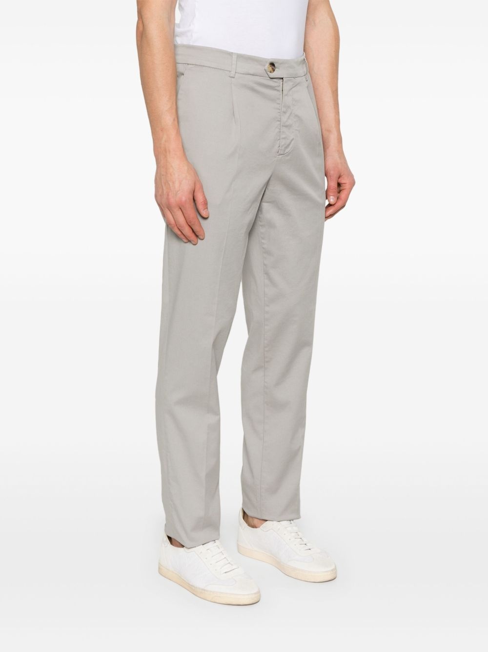 pleated tapered trousers - 3
