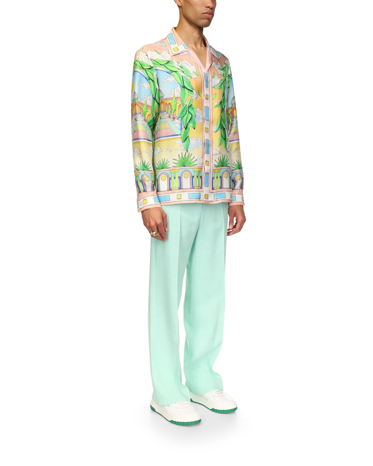 Paysage Ideal Silk Shirt | Casablanca Paris - 5