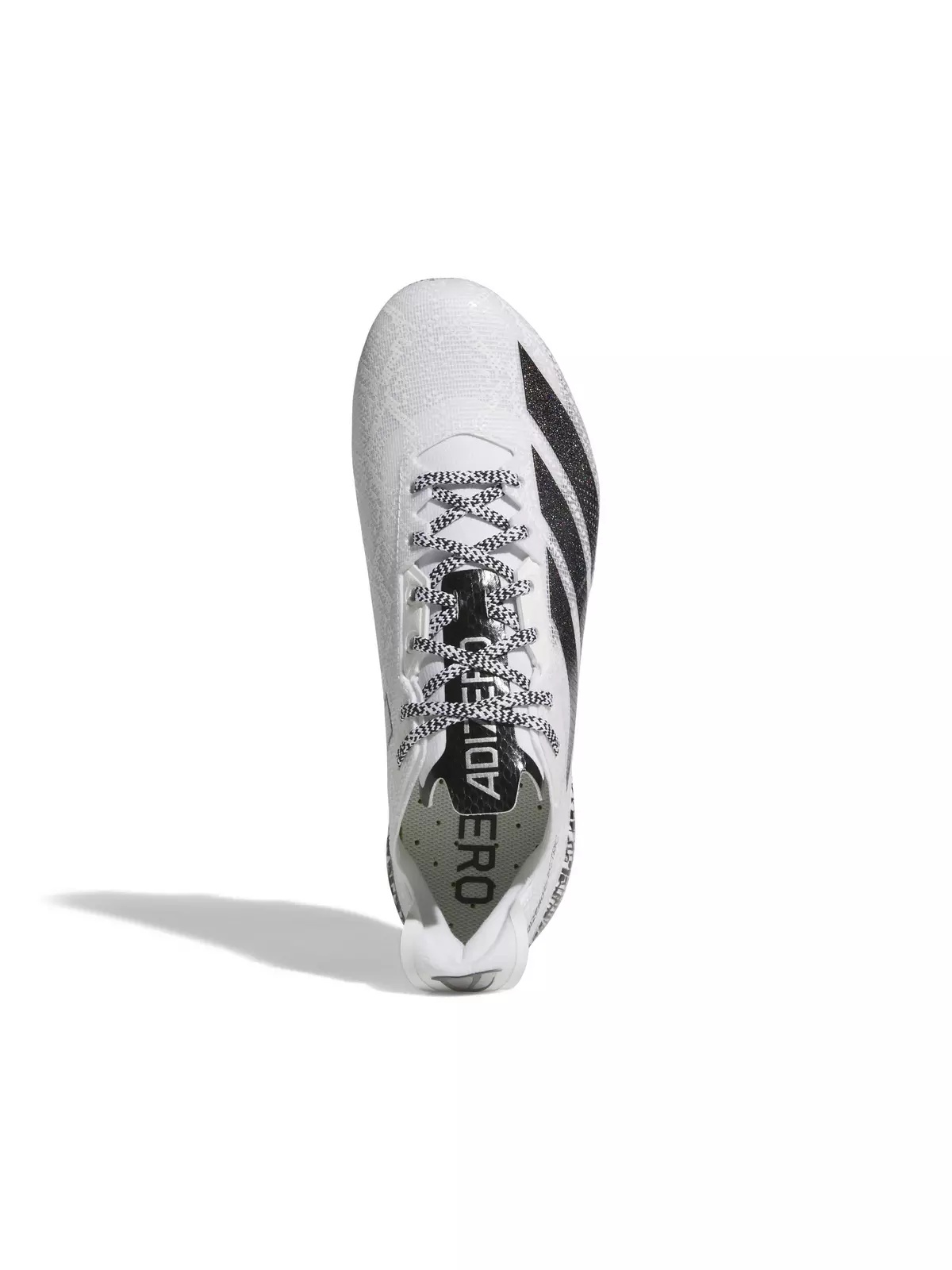 Adizero Electric Exotic Speed "Ftwr White/Core Black" Men's Football Cleat - 7