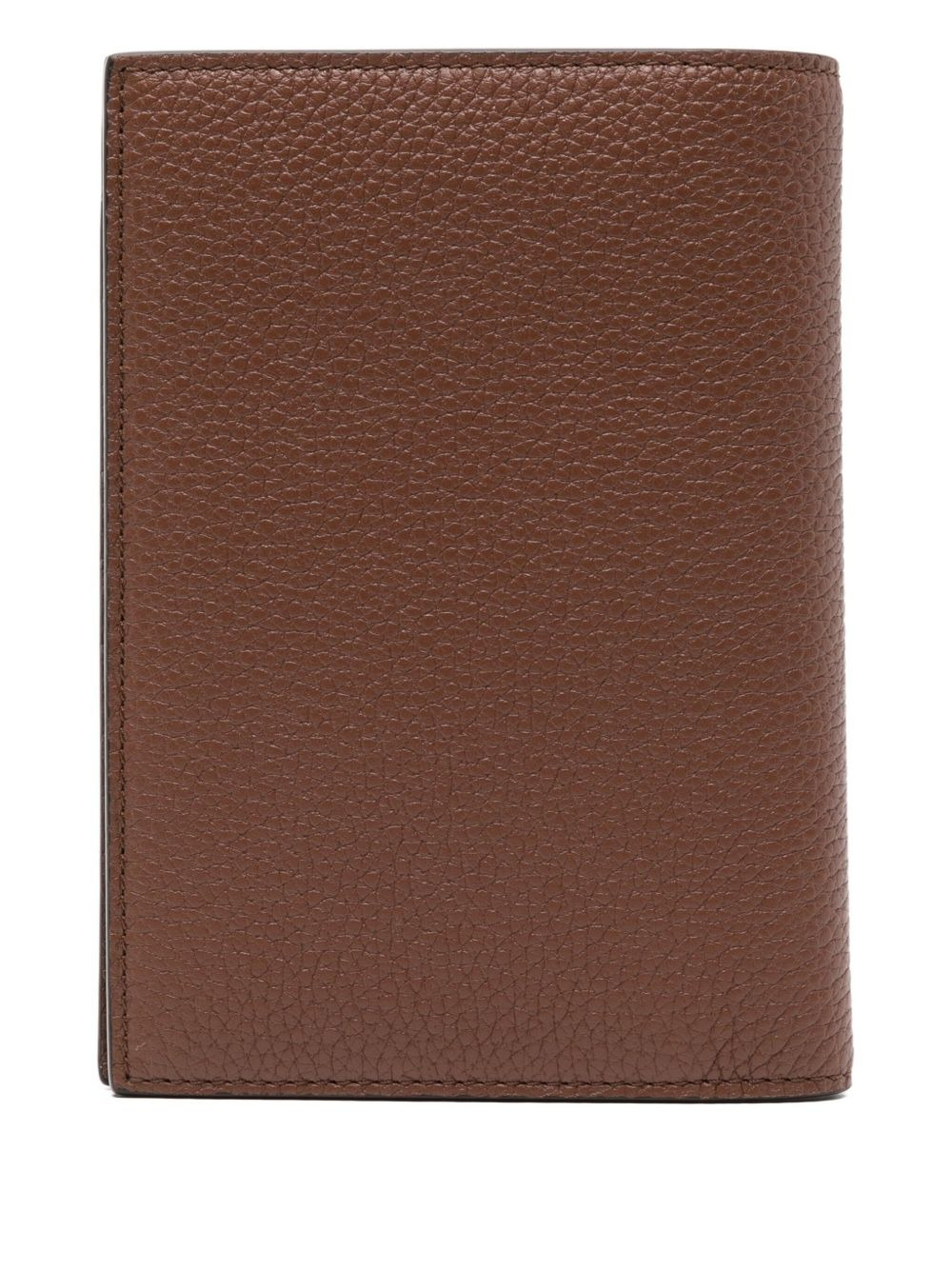 calf leather passport holder - 2