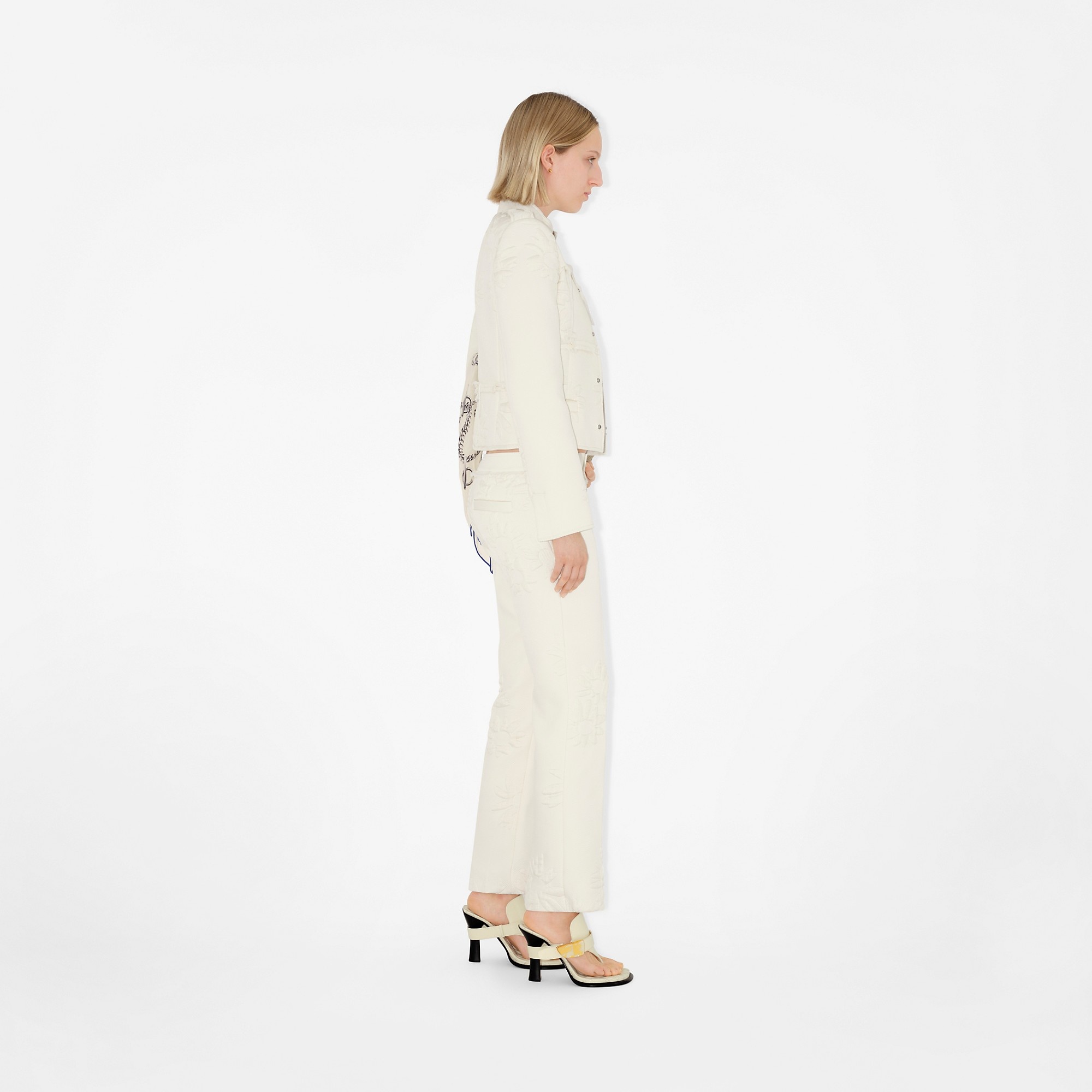 Daisy Silk Blend Tailored Jacket - 3