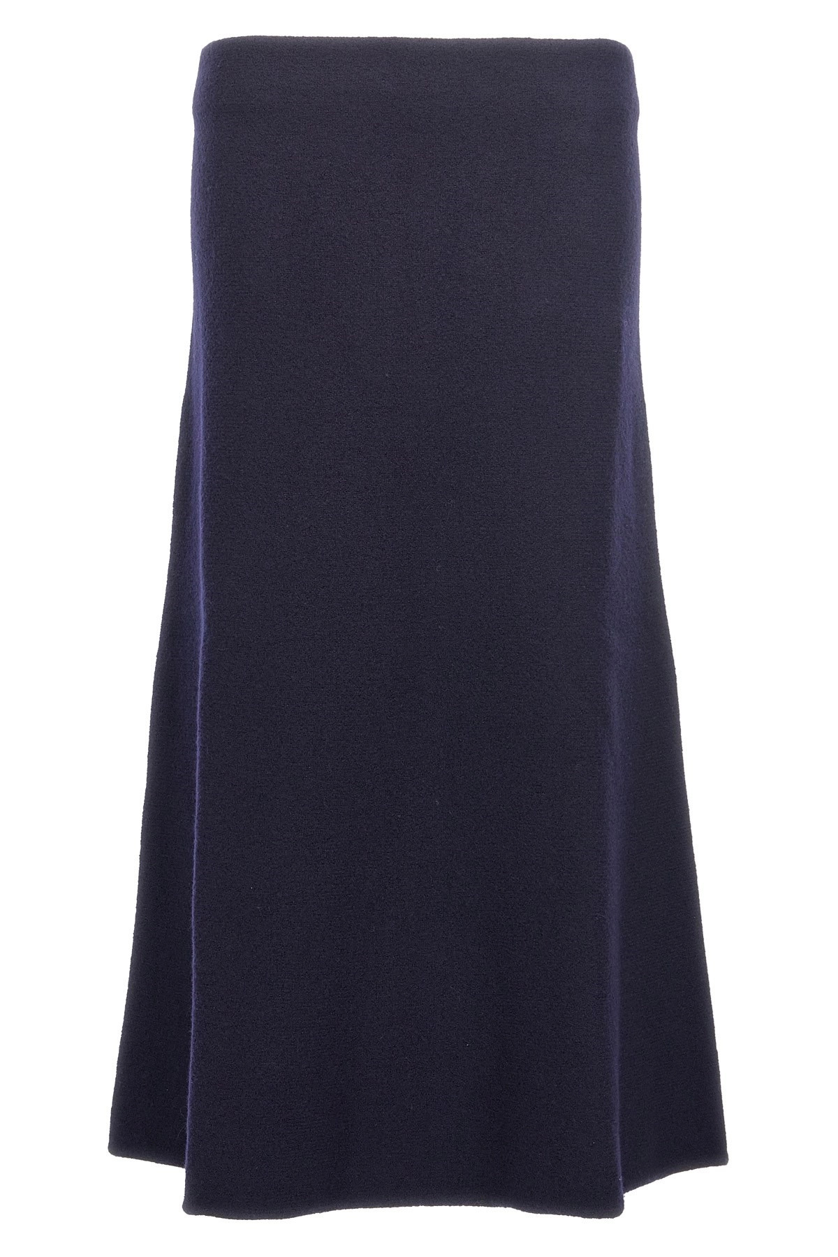 Long wool skirt - 1